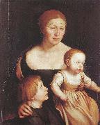 The Artist Family Hans holbein the younger